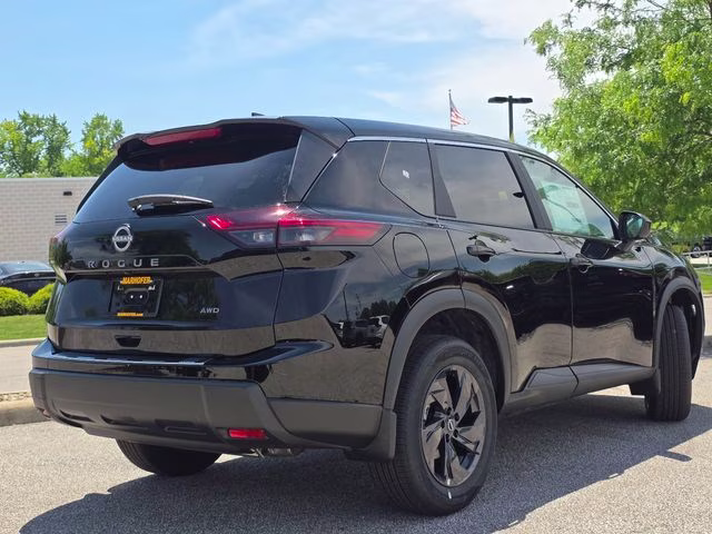 2026 Super Black Nissan Rogue SV AWD SUV