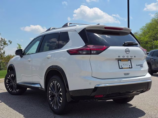 2026 Everest White Pearl Tricoat Nissan Rogue Platinum AWD SUV