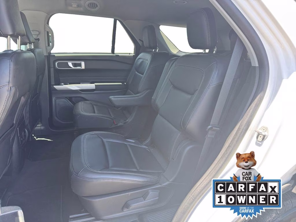 2023 White Metallic Ford Explorer XLT RWD SUV