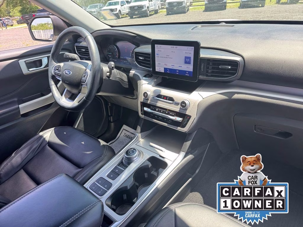 2023 White Metallic Ford Explorer XLT RWD SUV