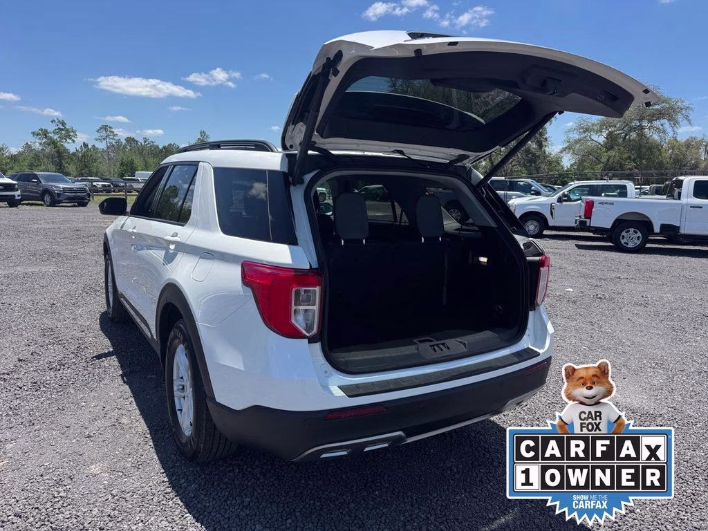 2023 White Metallic Ford Explorer XLT RWD SUV
