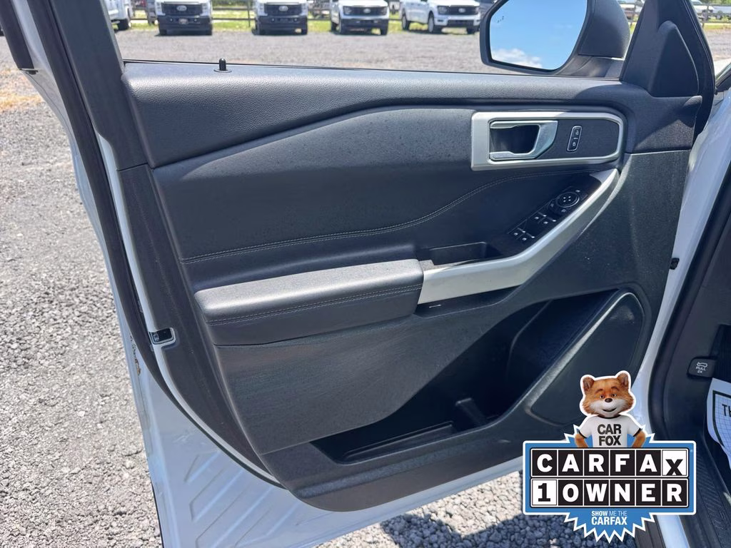 2023 White Metallic Ford Explorer XLT RWD SUV