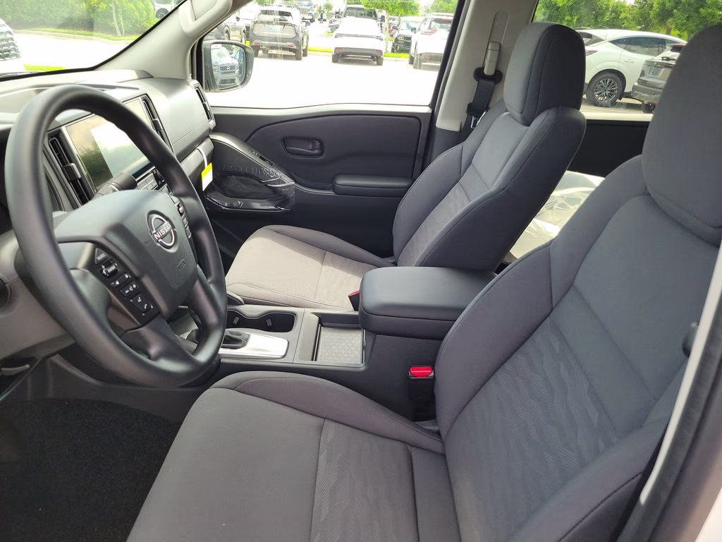 2026 Glacier White Nissan Frontier S RWD Truck