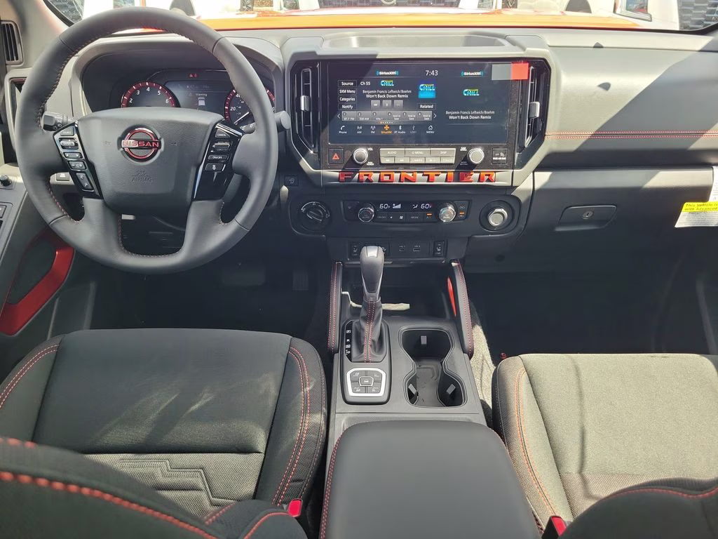2026 Afterburn Orange Nissan Frontier PRO-4X 4X4 Truck