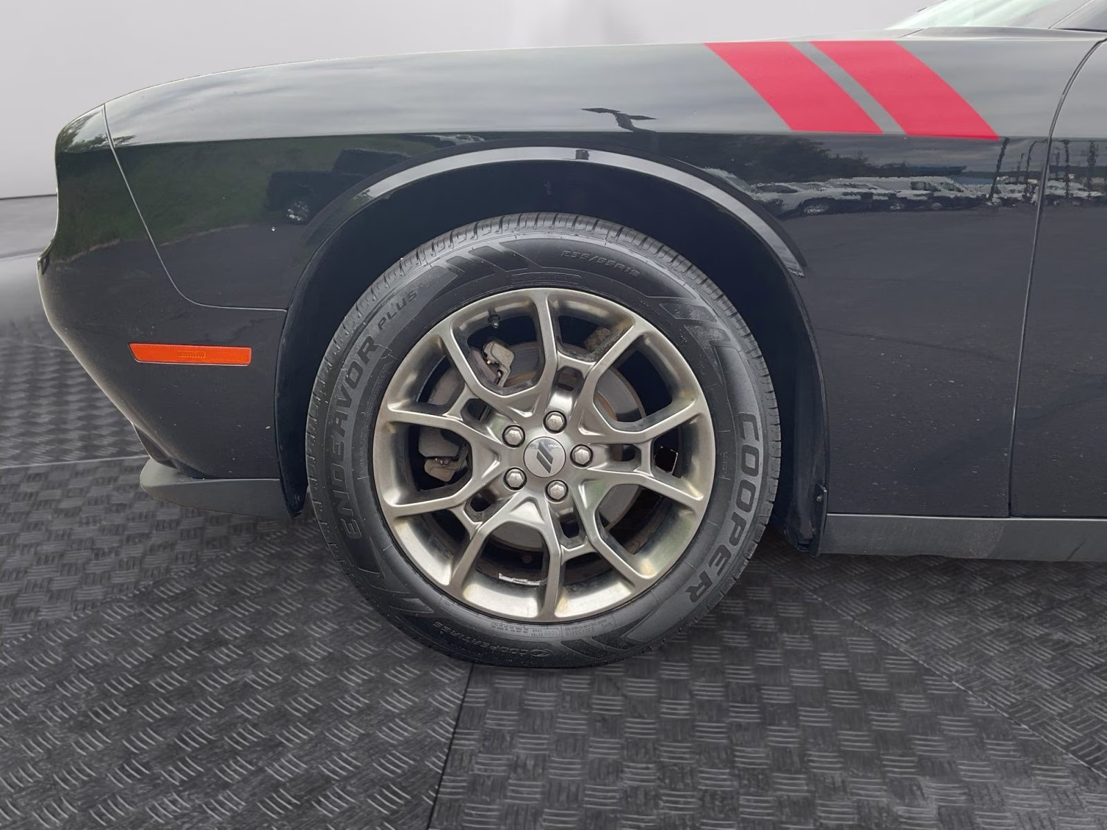 2017 Pitch Black Clearcoat Dodge Challenger GT AWD Coupe