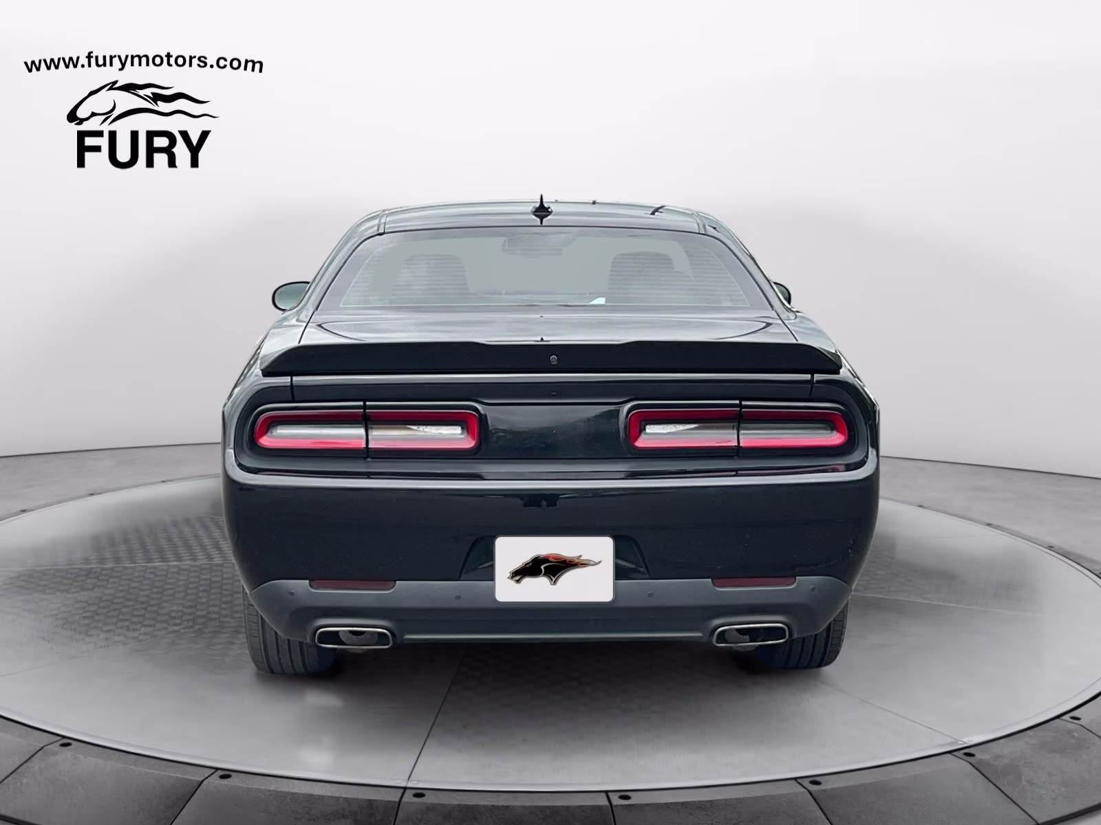 2017 Pitch Black Clearcoat Dodge Challenger GT AWD Coupe