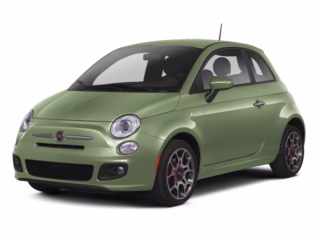 2013 Verde Chiaro (Light Green) FIAT 500 Gucci FWD Hatchback