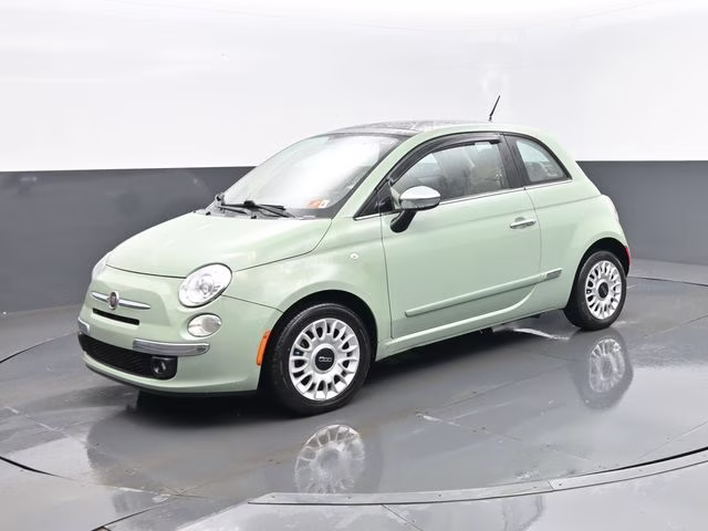 2013 Verde Chiaro (Light Green) FIAT 500 Gucci FWD Hatchback