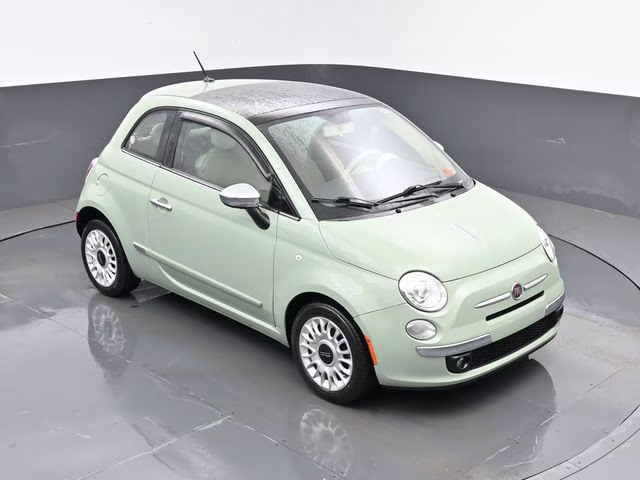 2013 Verde Chiaro (Light Green) FIAT 500 Gucci FWD Hatchback