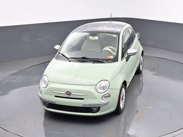 2013 Verde Chiaro (Light Green) FIAT 500 Gucci FWD Hatchback