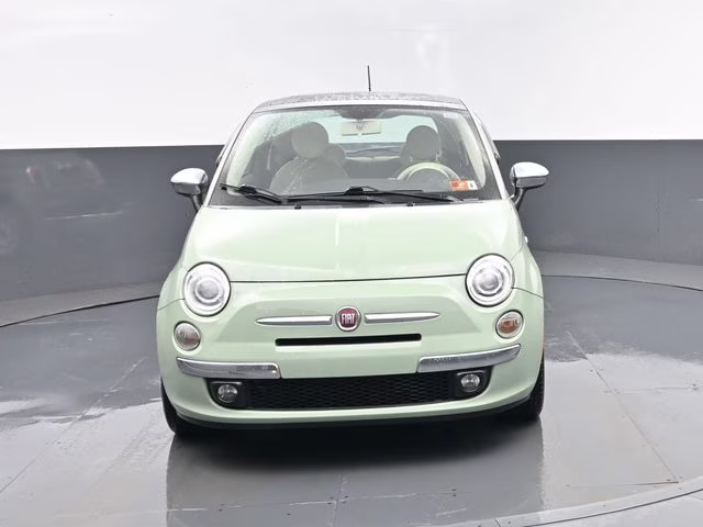 2013 Verde Chiaro (Light Green) FIAT 500 Gucci FWD Hatchback