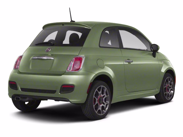 2013 Verde Chiaro (Light Green) FIAT 500 Gucci FWD Hatchback
