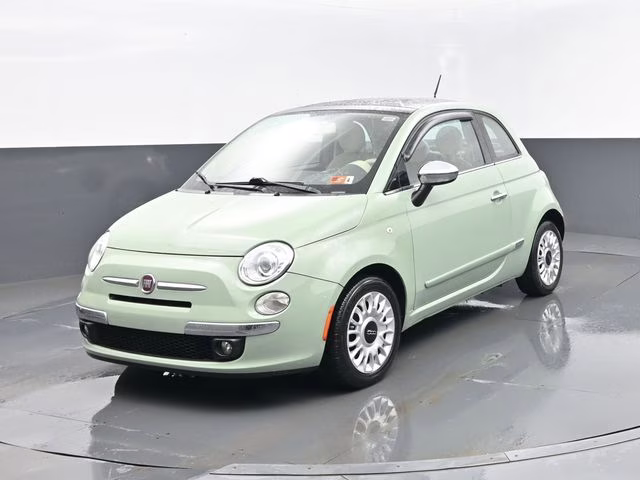 2013 Verde Chiaro (Light Green) FIAT 500 Gucci FWD Hatchback