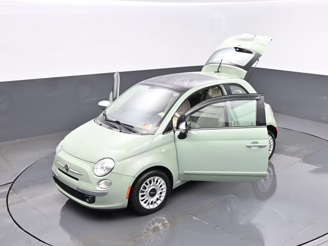 2013 Verde Chiaro (Light Green) FIAT 500 Gucci FWD Hatchback