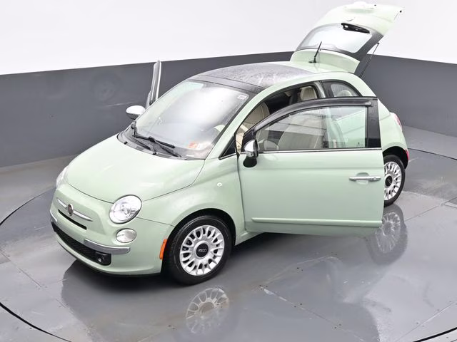 2013 Verde Chiaro (Light Green) FIAT 500 Gucci FWD Hatchback