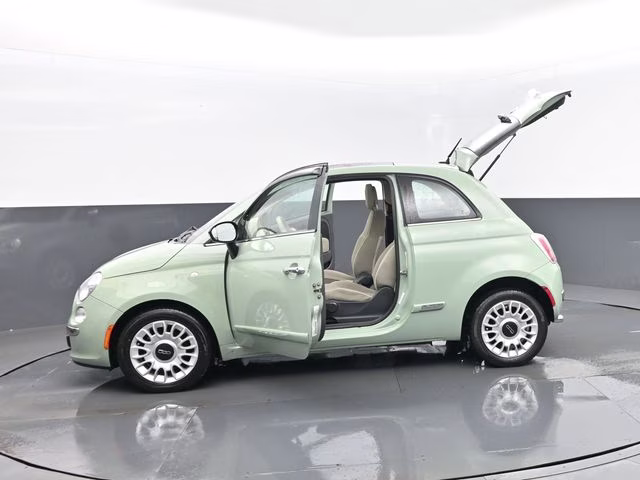 2013 Verde Chiaro (Light Green) FIAT 500 Gucci FWD Hatchback