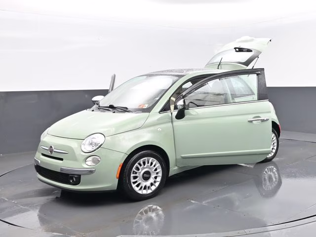 2013 Verde Chiaro (Light Green) FIAT 500 Gucci FWD Hatchback