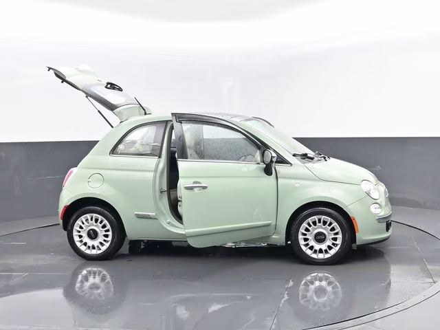 2013 Verde Chiaro (Light Green) FIAT 500 Gucci FWD Hatchback