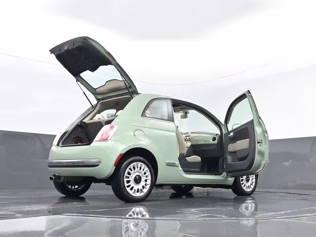 2013 Verde Chiaro (Light Green) FIAT 500 Gucci FWD Hatchback
