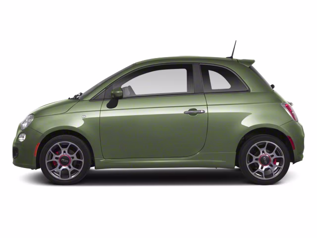 2013 Verde Chiaro (Light Green) FIAT 500 Gucci FWD Hatchback
