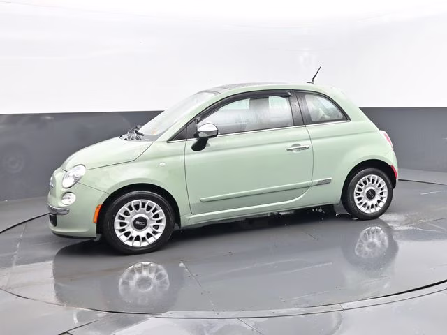2013 Verde Chiaro (Light Green) FIAT 500 Gucci FWD Hatchback