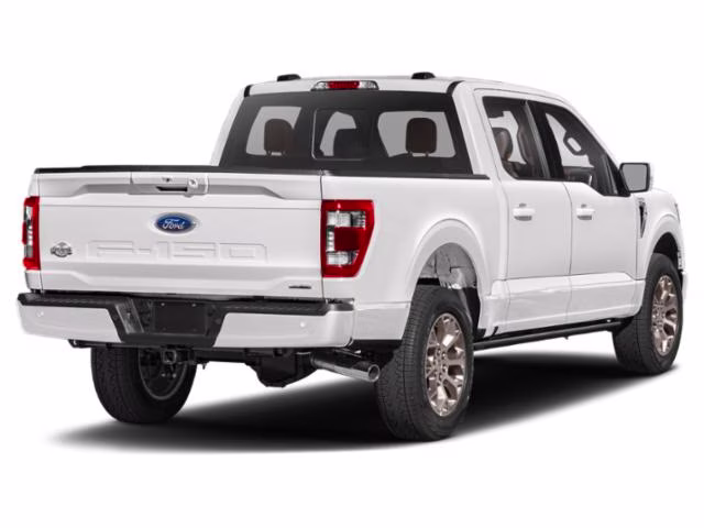 2021 Star White Metallic Tri-Coat Ford F-150 King Ranch Crew Cab Pickup 4X4 Truck