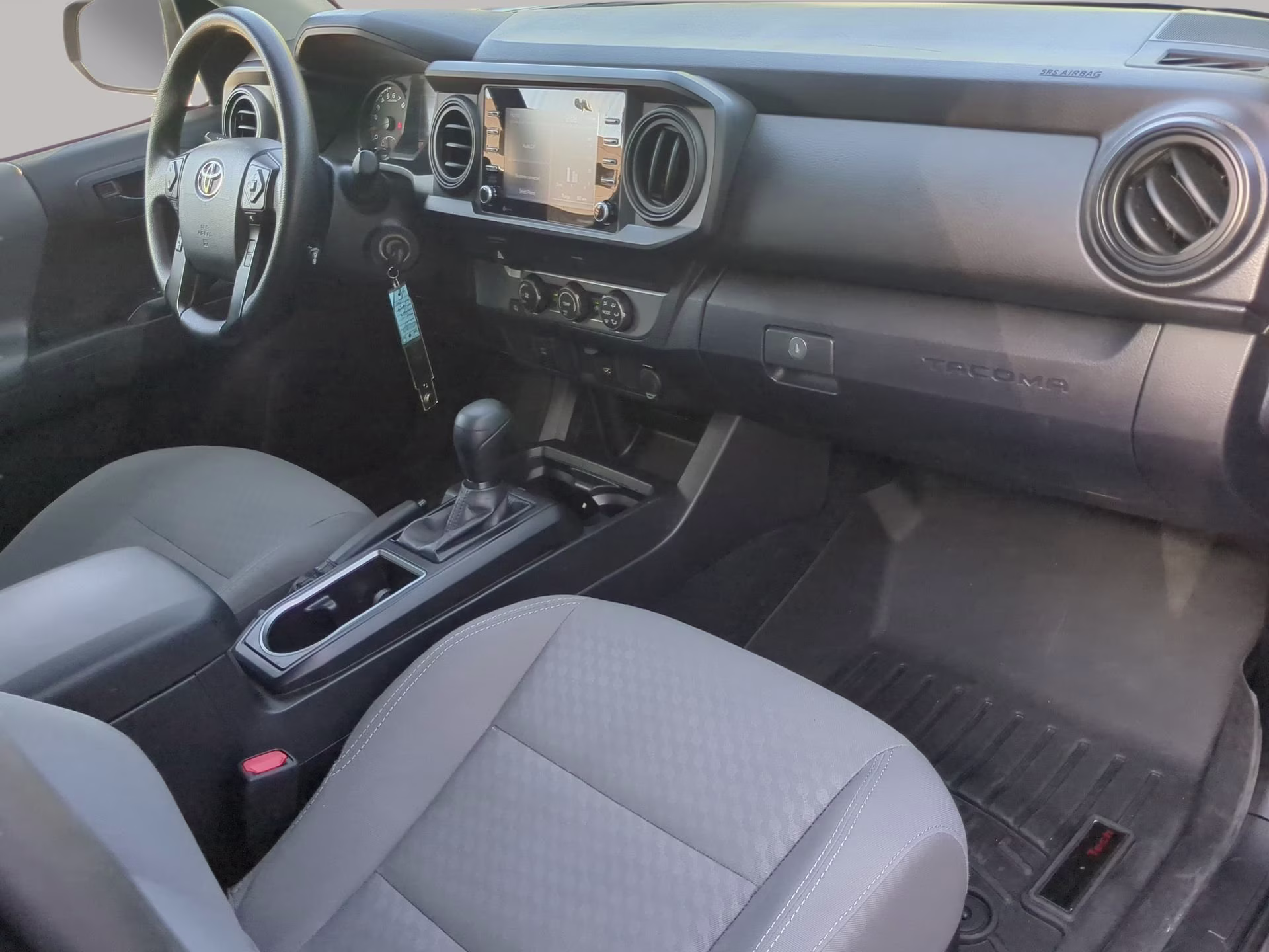 2022 Magnetic Gray Metallic Toyota Tacoma 2WD SR Crew Cab Pickup RWD Truck