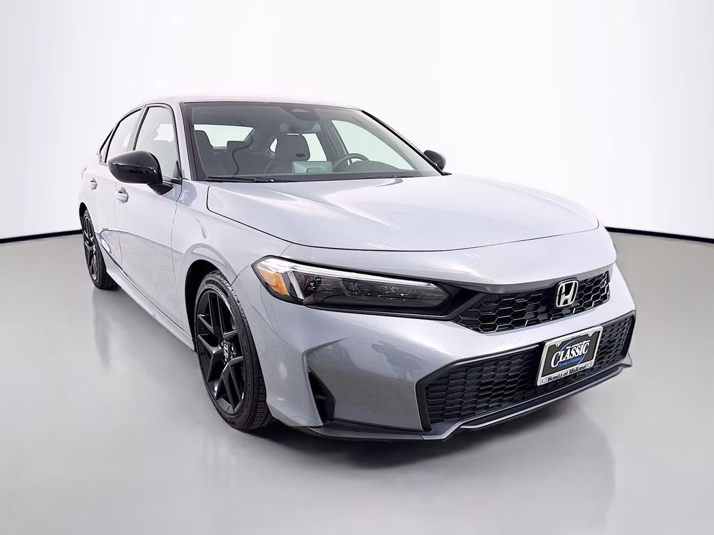 2026 Urban Gray Pearl Honda Civic Sport FWD Sedan