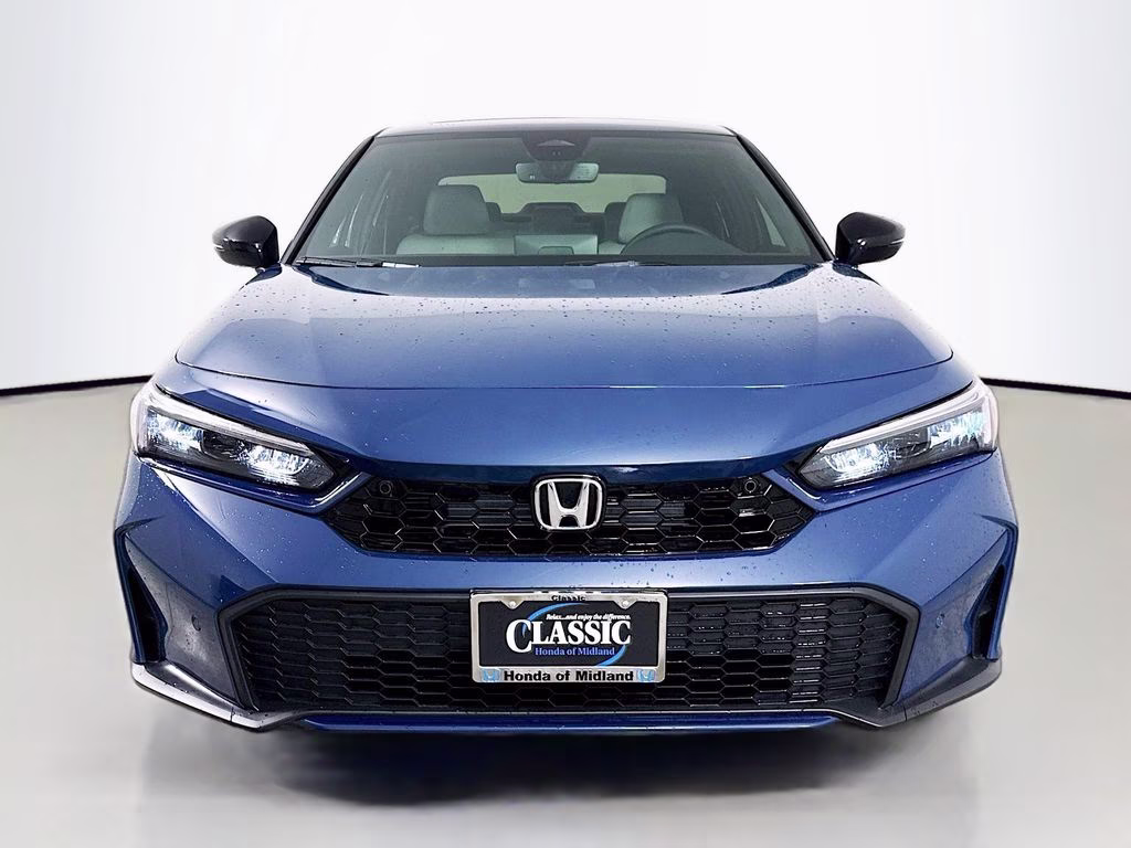 2026 Blue Lagoon Pearl Honda Civic Hybrid Sport FWD Sedan