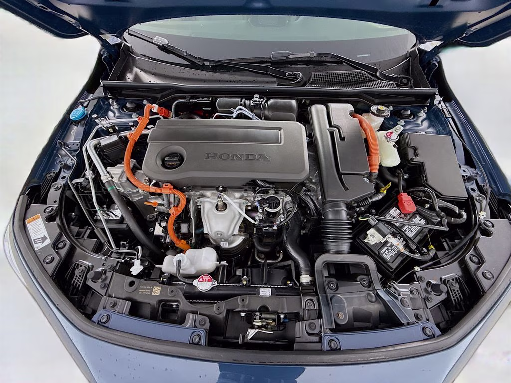 2026 Blue Lagoon Pearl Honda Civic Hybrid Sport FWD Sedan