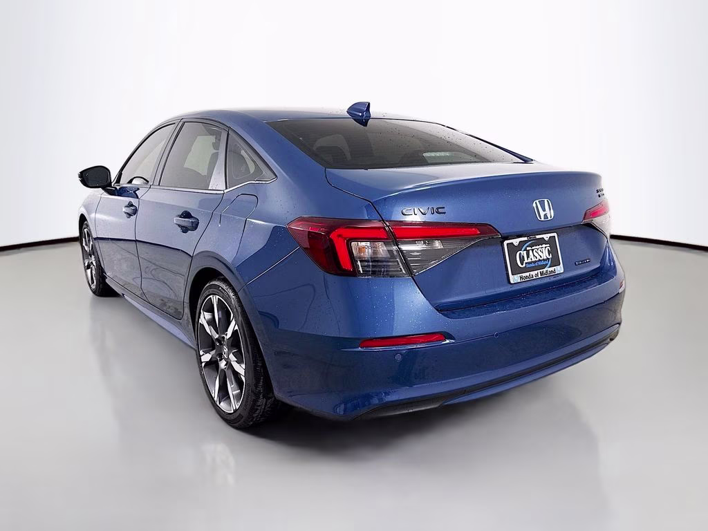 2026 Blue Lagoon Pearl Honda Civic Hybrid Sport FWD Sedan