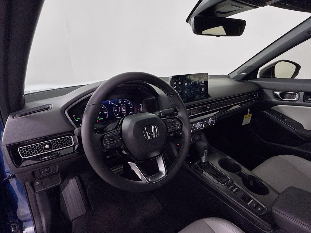 2026 Blue Lagoon Pearl Honda Civic Hybrid Sport FWD Sedan