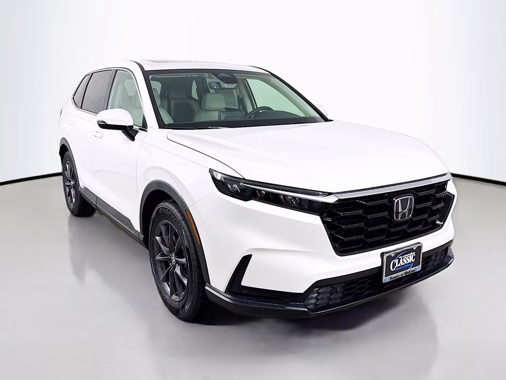 2026 Platinum White Honda CR-V EX-L FWD SUV