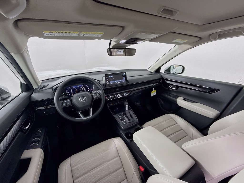2026 Platinum White Honda CR-V EX-L FWD SUV