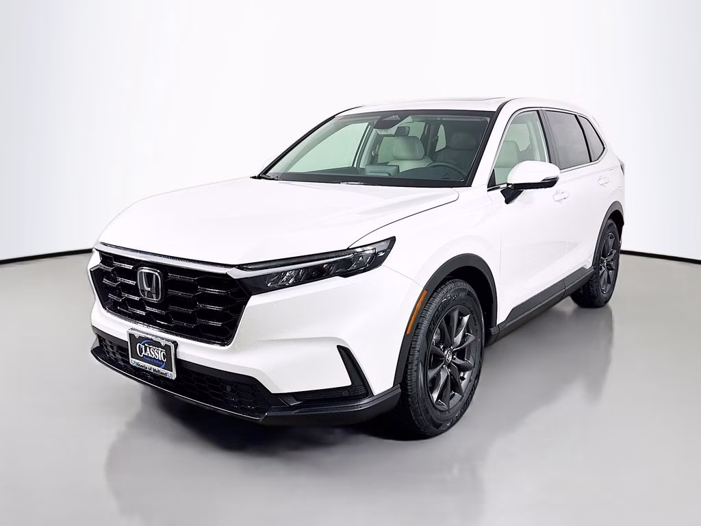 2026 Platinum White Honda CR-V EX-L FWD SUV