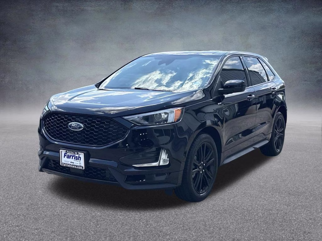 2023 Black Metallic Ford Edge ST Line AWD SUV
