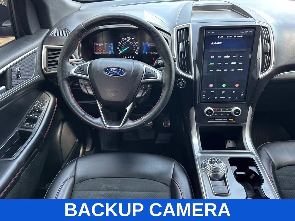 2023 Black Metallic Ford Edge ST Line AWD SUV