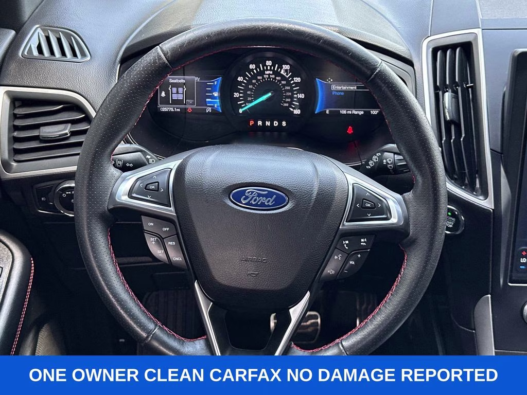 2023 Black Metallic Ford Edge ST Line AWD SUV