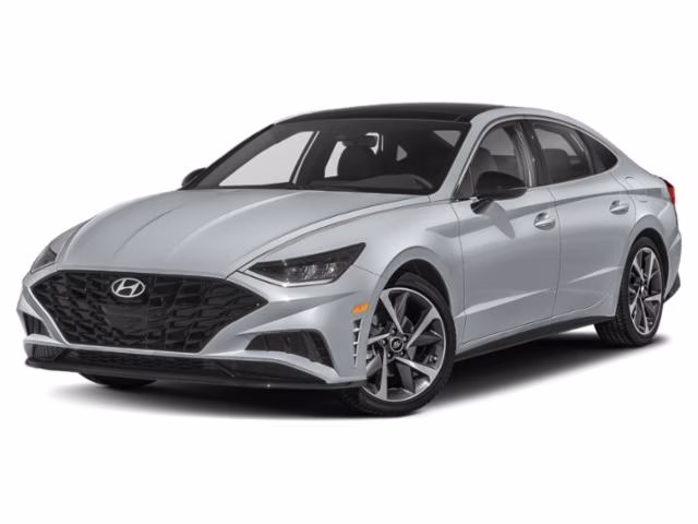 2023 Curated Silver Hyundai Sonata SEL Plus FWD Sedan