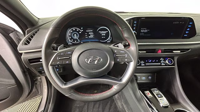 2023 Curated Silver Hyundai Sonata SEL Plus FWD Sedan