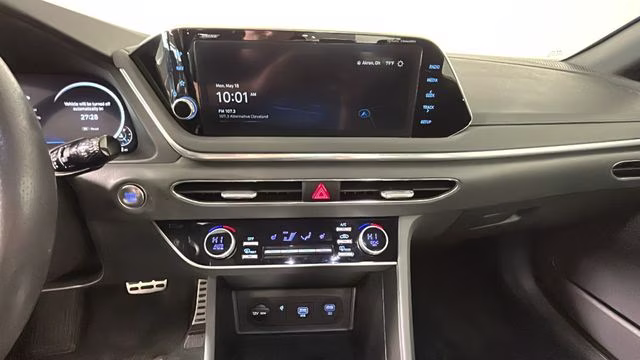 2023 Curated Silver Hyundai Sonata SEL Plus FWD Sedan
