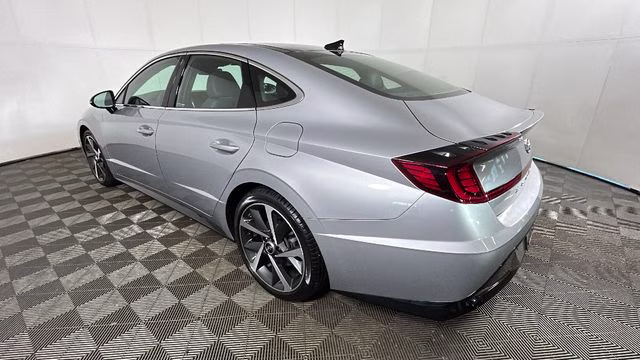 2023 Curated Silver Hyundai Sonata SEL Plus FWD Sedan