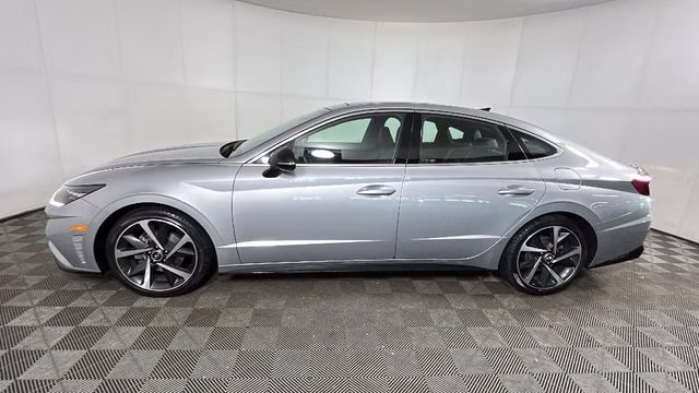2023 Curated Silver Hyundai Sonata SEL Plus FWD Sedan