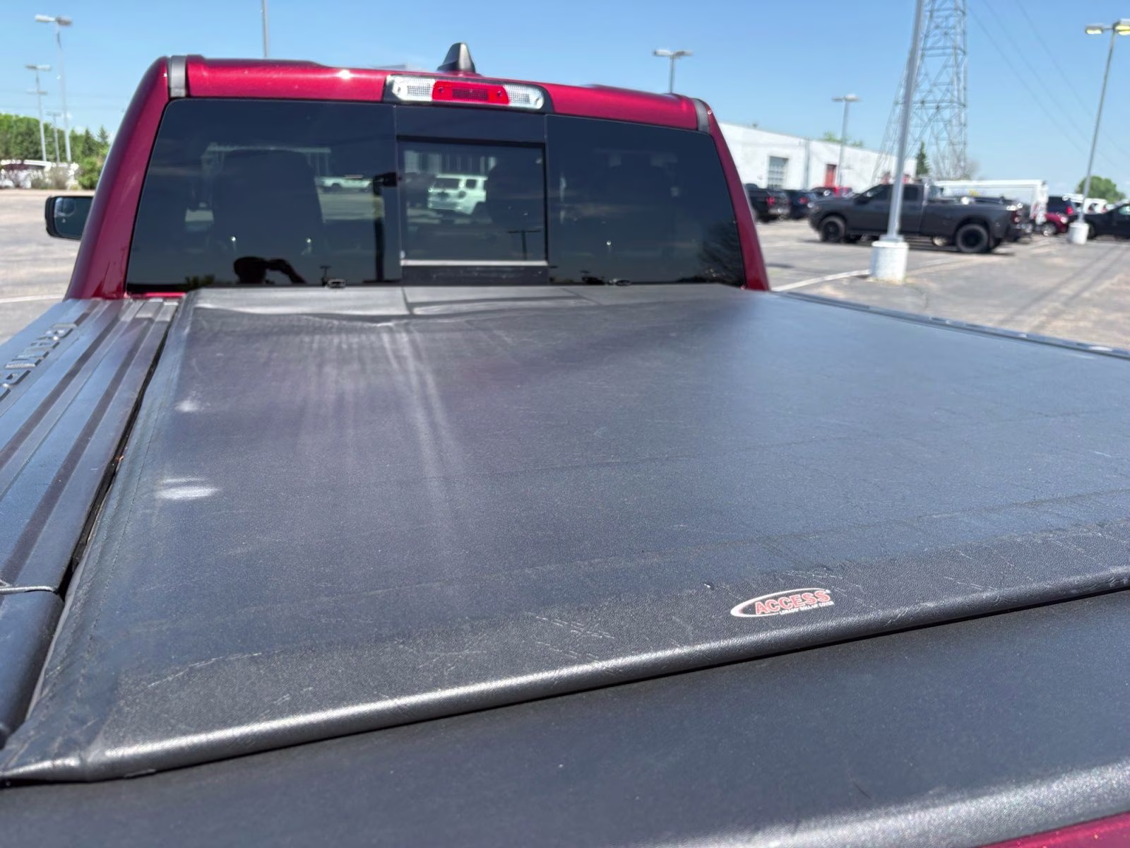 2020 Delmonico Red Pearlcoat Ram 1500 Limited 4X4 Truck