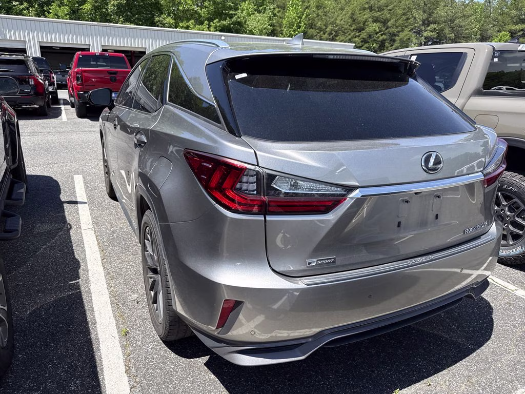 2018 Silver Lexus RX 450h F Sport AWD SUV