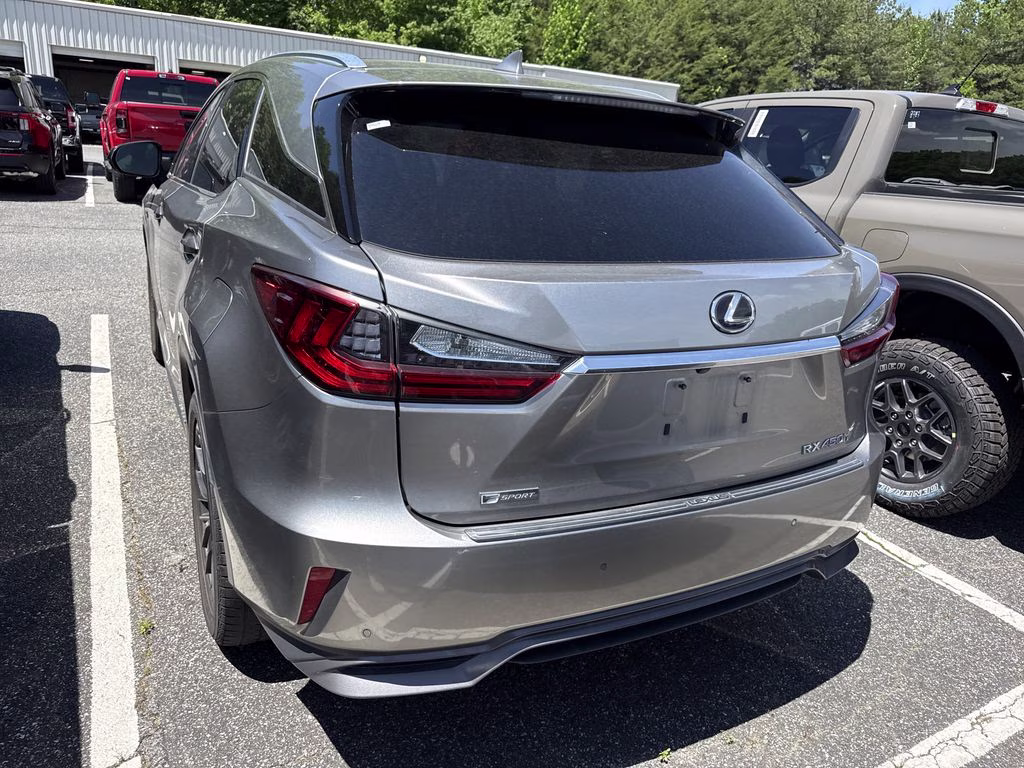 2018 Silver Lexus RX 450h F Sport AWD SUV