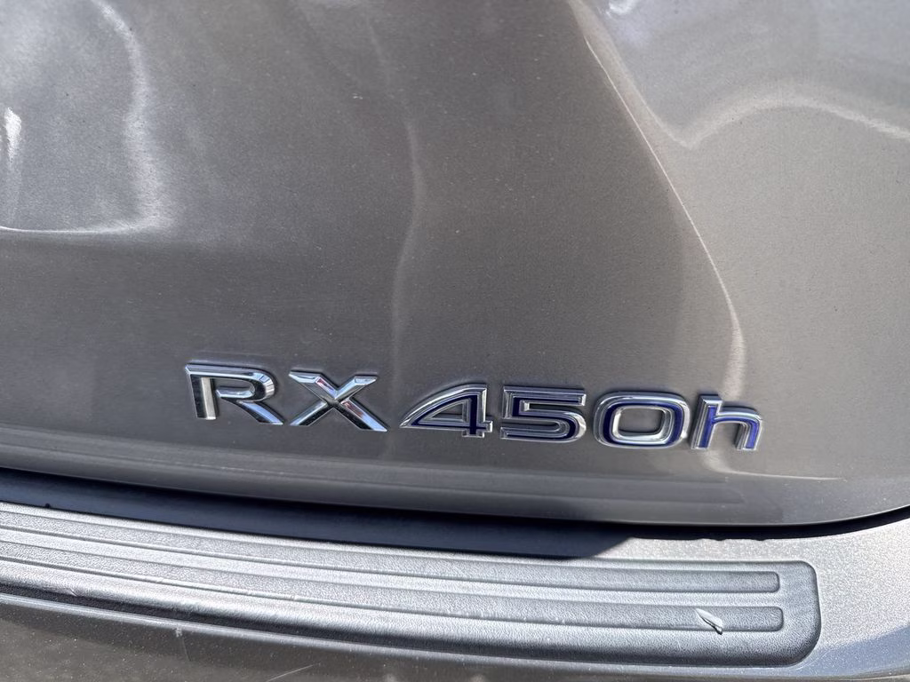 2018 Silver Lexus RX 450h F Sport AWD SUV