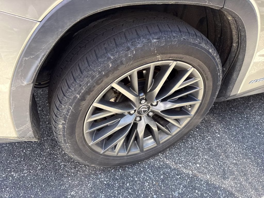 2018 Silver Lexus RX 450h F Sport AWD SUV