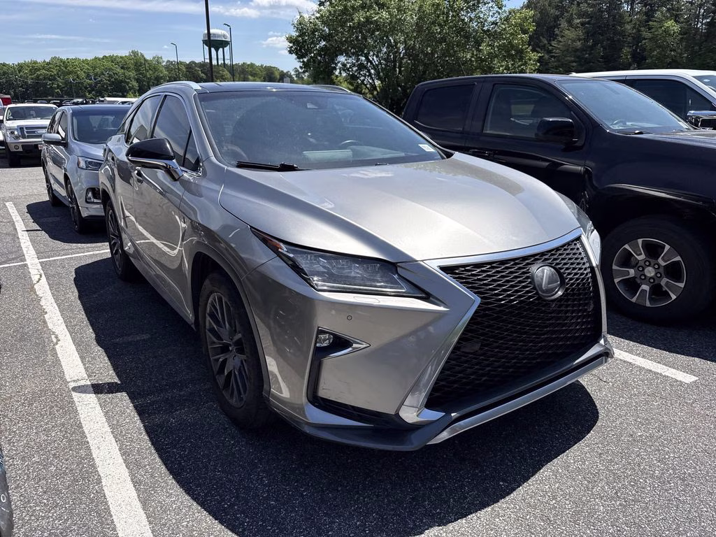 2018 Silver Lexus RX 450h F Sport AWD SUV