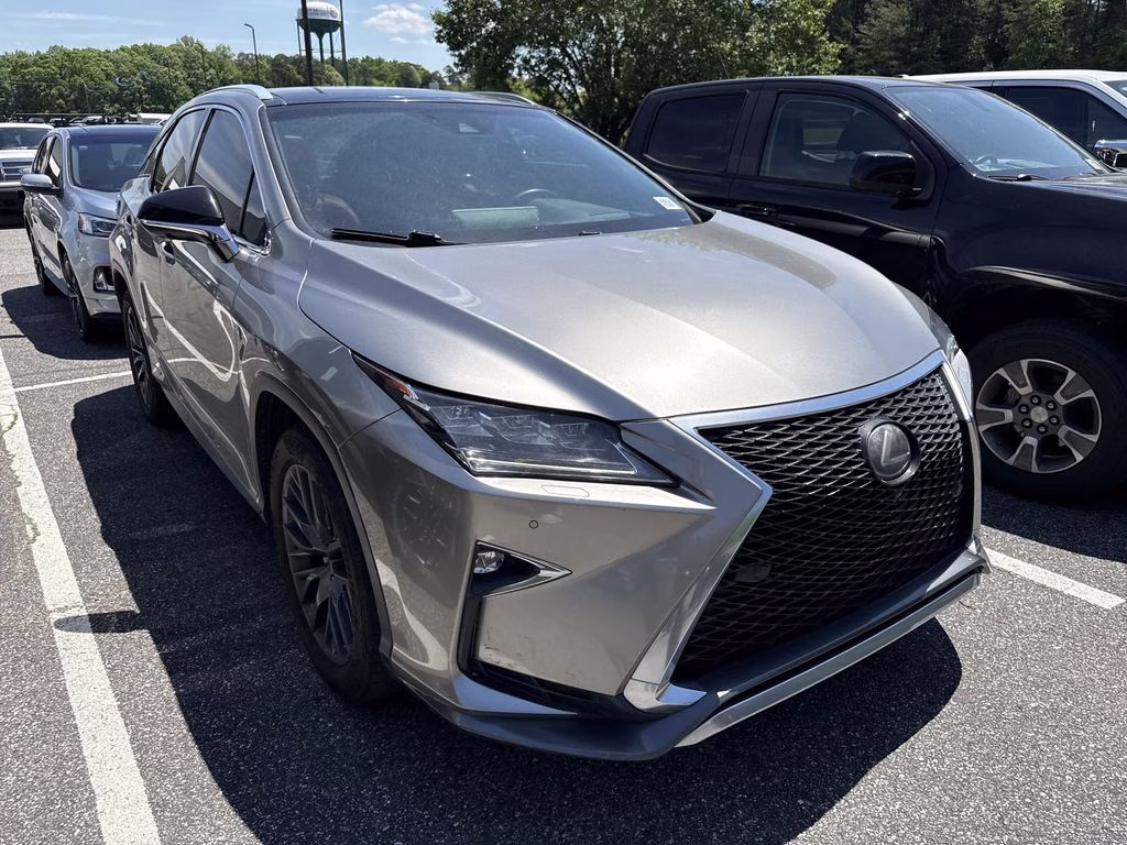 2018 Silver Lexus RX 450h F Sport AWD SUV